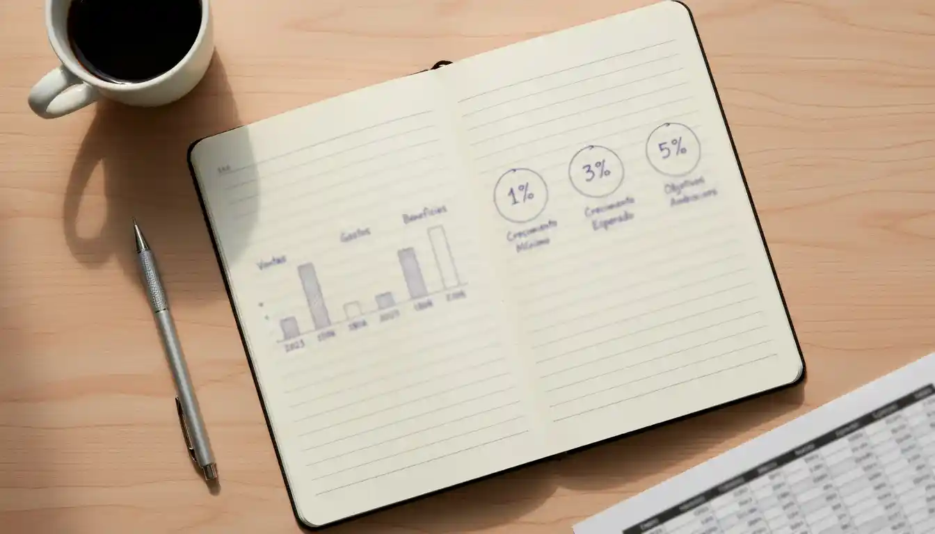 Cuaderno de notas con gráficos y estadísticas de análisis de apuestas de baloncesto