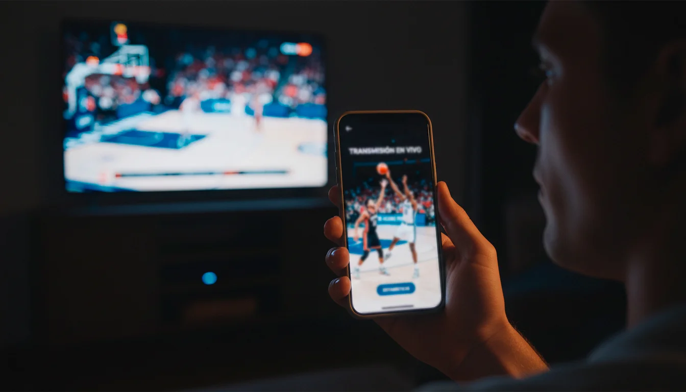 Apuestas en directo durante un partido de la NBA con cuotas en tiempo real